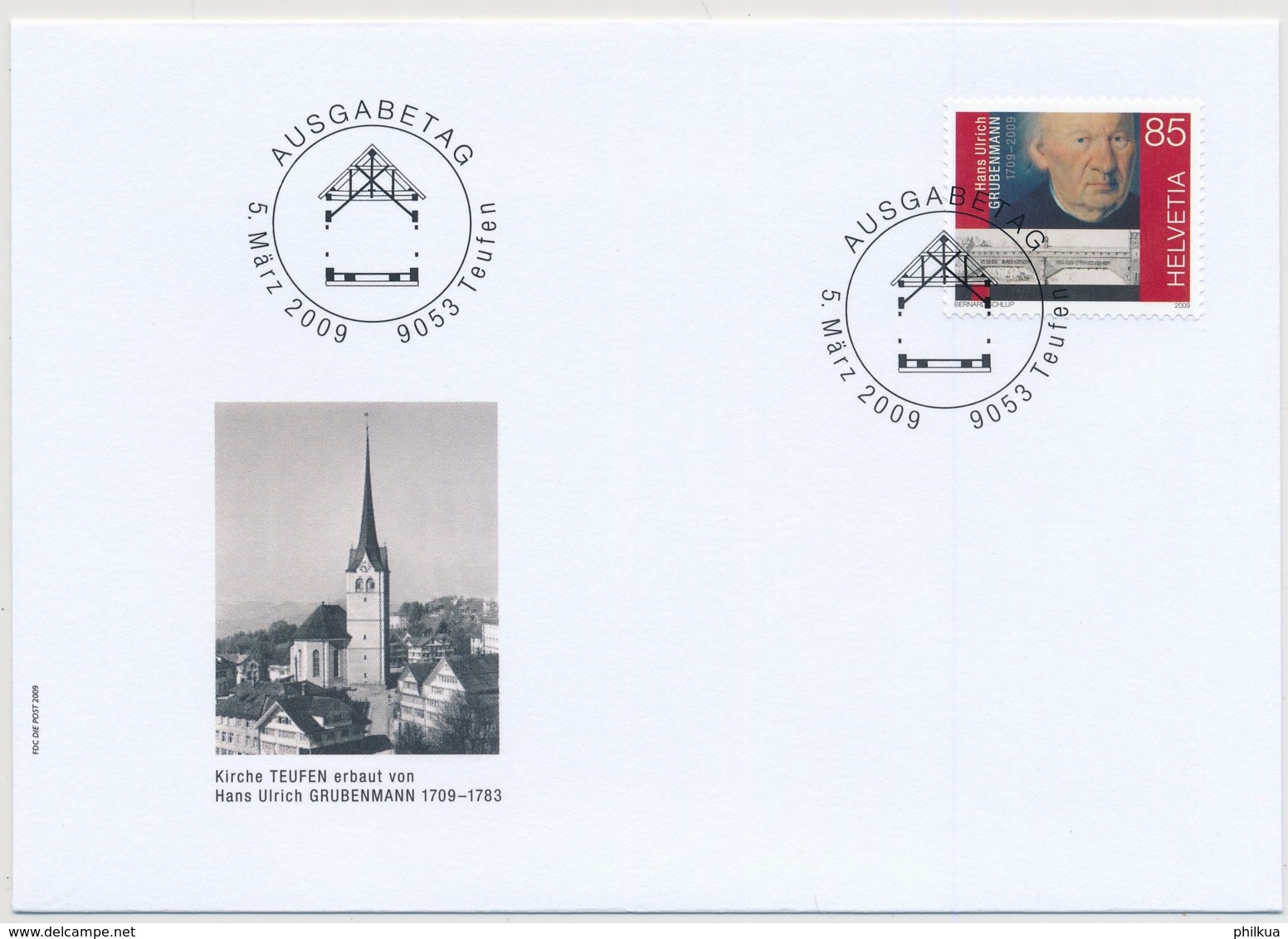 Zumstein 1305 Illusdtriertes FDC In Einwandfreiem Zustand - Andere & Zonder Classificatie