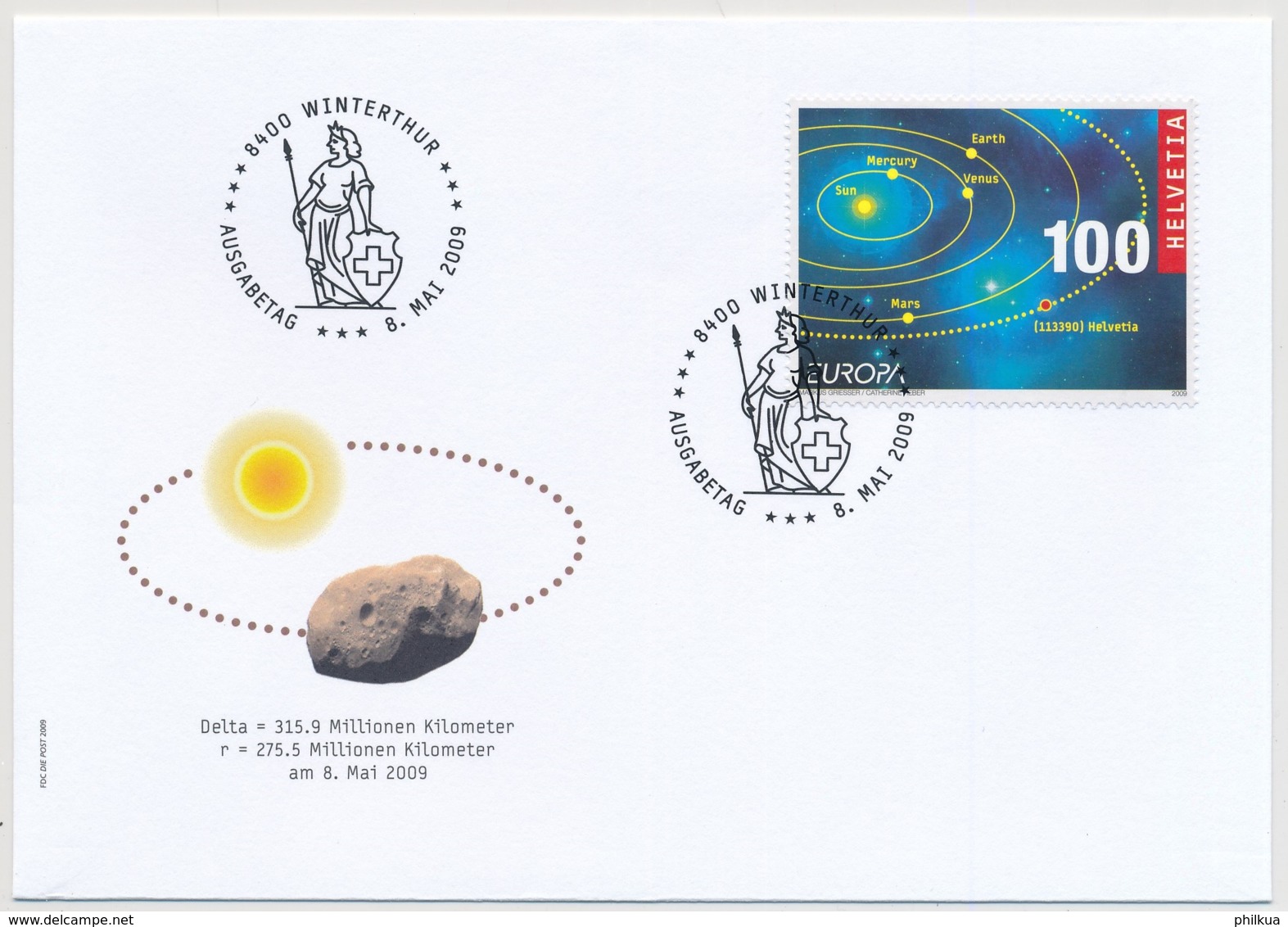 Zumstein 1312 Illusdtriertes FDC In Einwandfreiem Zustand - Sonstige & Ohne Zuordnung