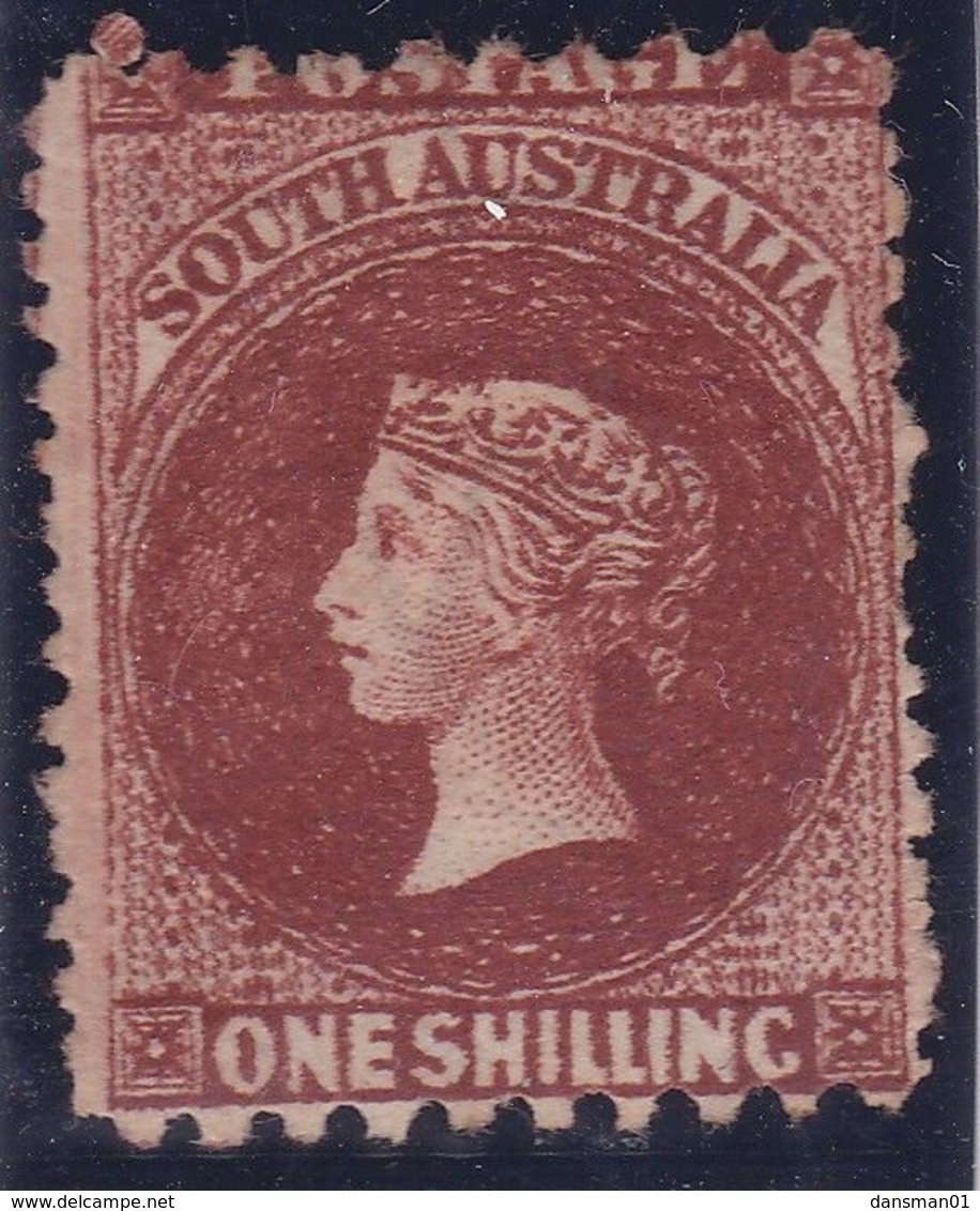 South Australia 1885 P.10x11.5-12.5 SG 142 Mint Hinged No Gum - Nuovi