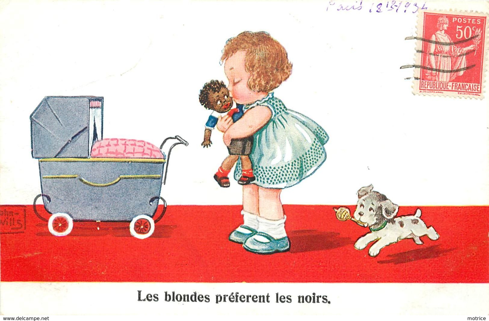 WILLS John (illustrateur) -les Blondes Préfèrent Les Noirs. - Wills, John