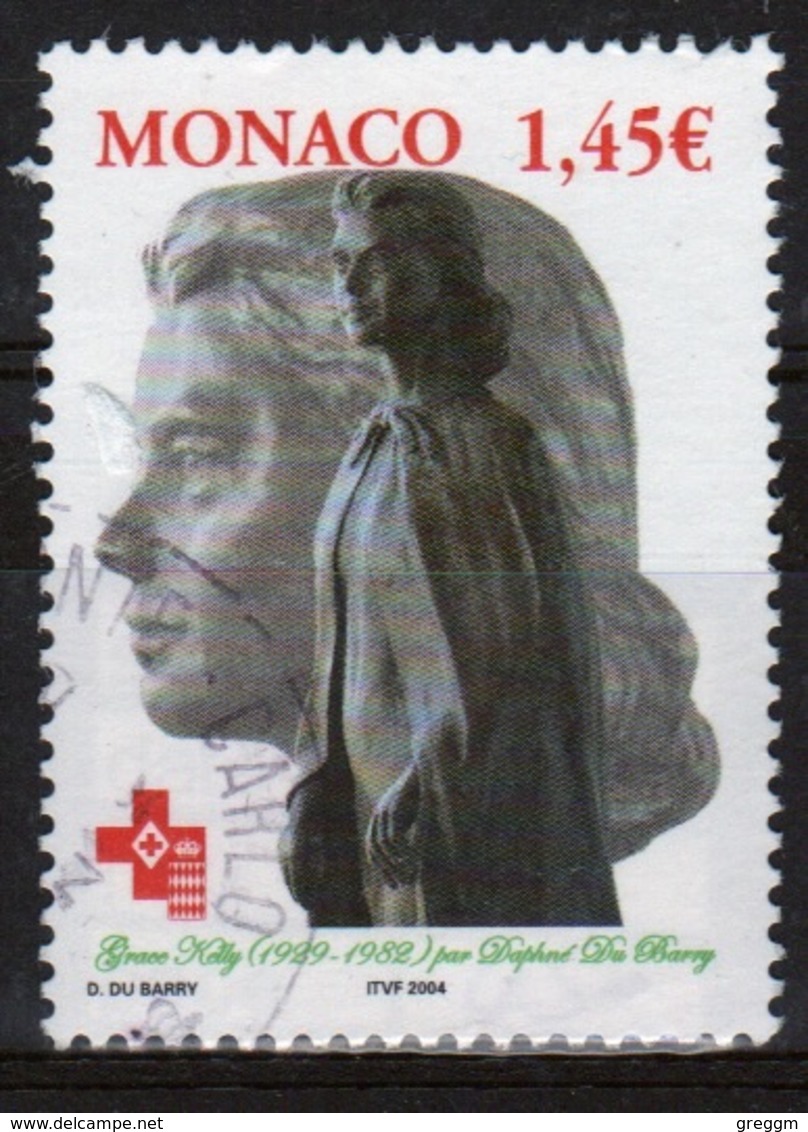 Monaco Single €1.45c Stamp From 2004 To Celebrate Princess Grace Statue. - Usados