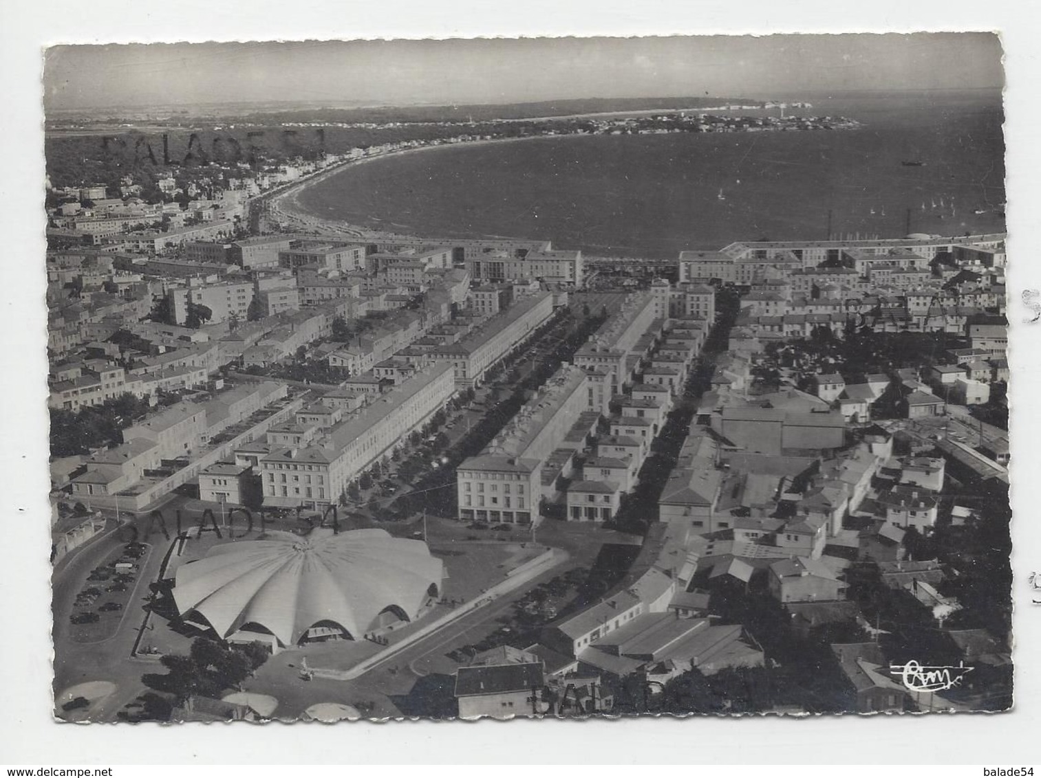 CPM - ROYAN (17) Vue Aérienne - Photographie Véritable (le Marché...) - Royan