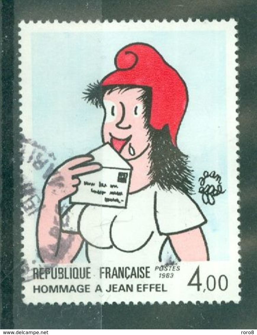 FRANCE - N° 2291 Oblitéré - Série "Création Philatélique". Hommage à Jean Effel. - Gebruikt