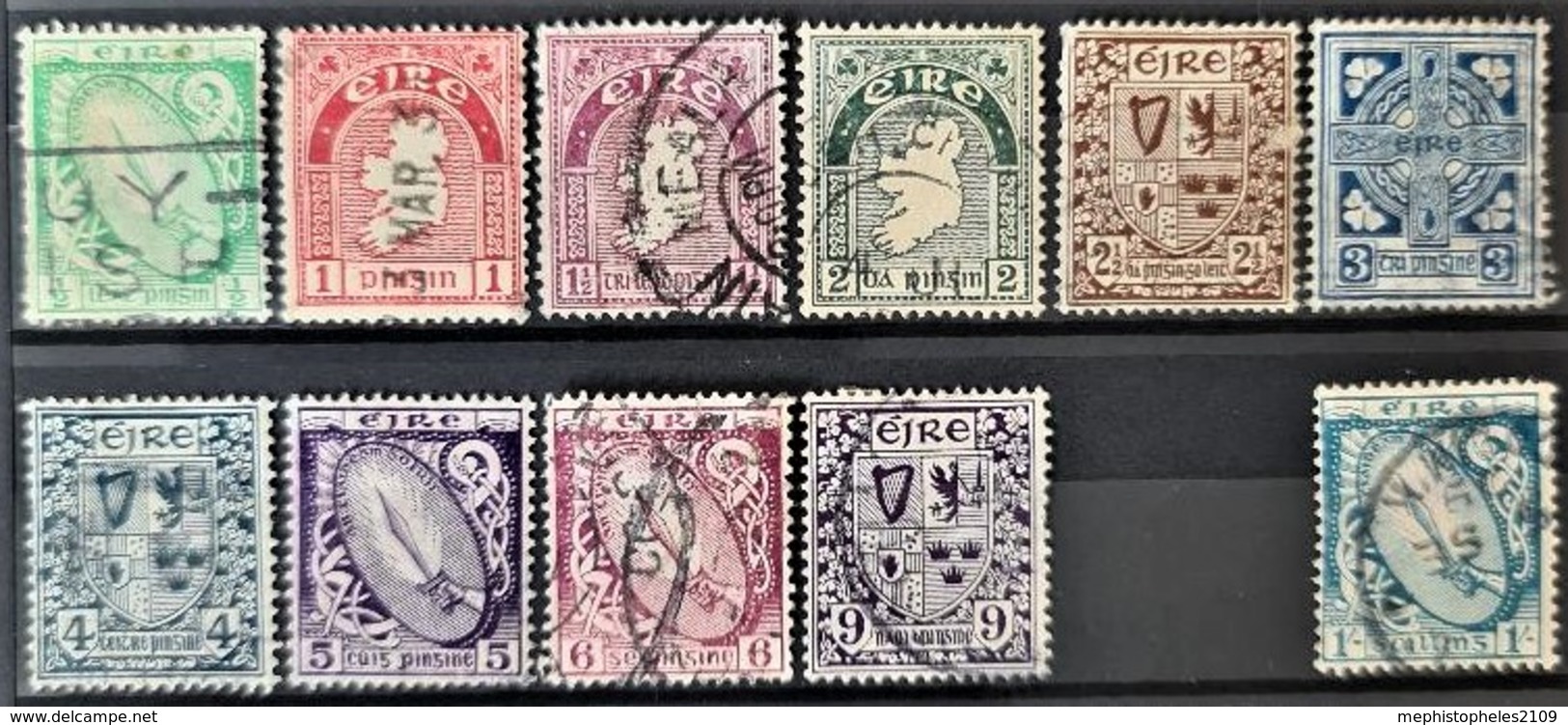 IRELAND - Canceled - Sc# 65, 66, 67, 68, 69, 70, 72, 73, 74, 75, 76 - Usati