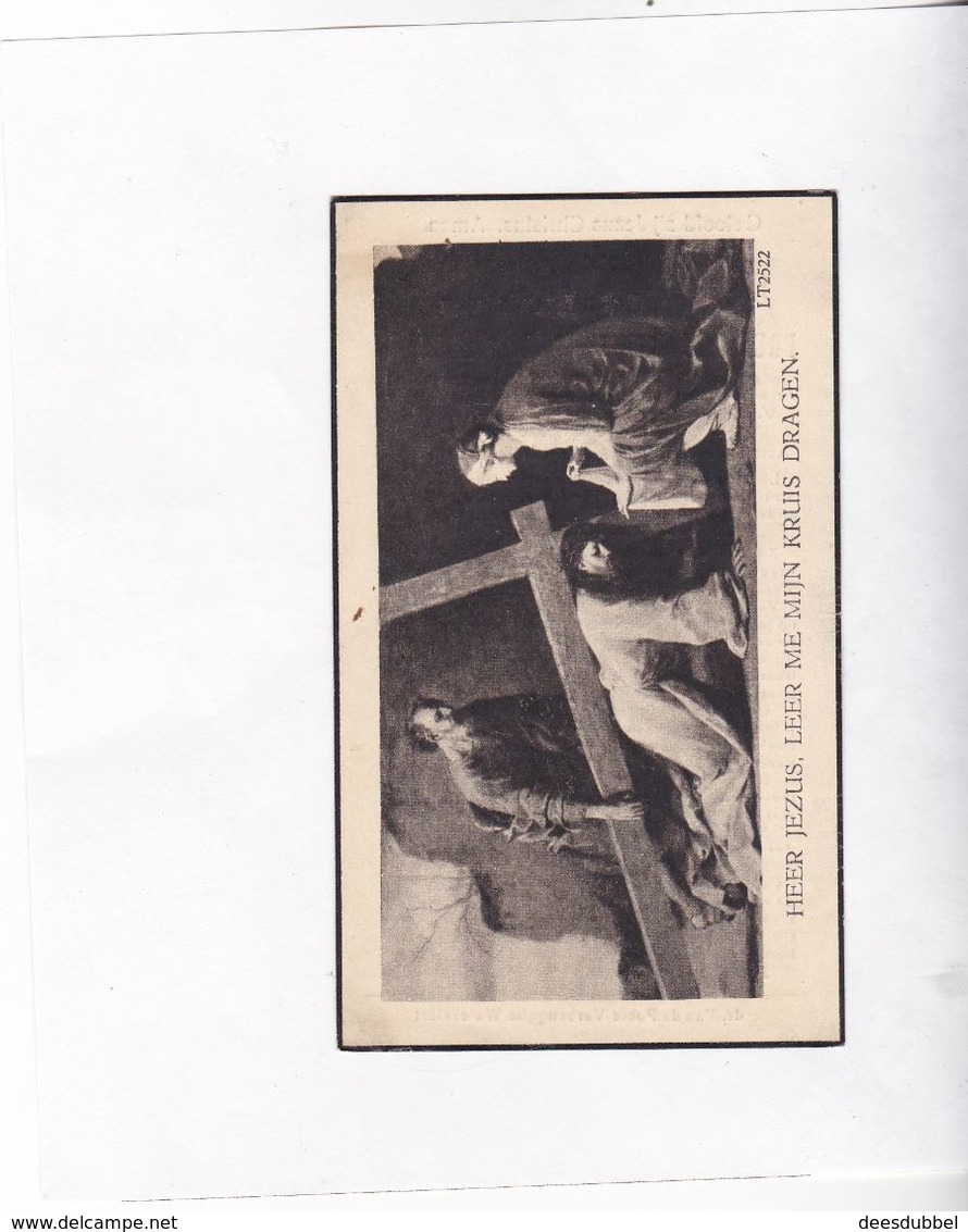 P.DE DOBBELAERE °WATERVLIET 1860  +1937 - Devotion Images