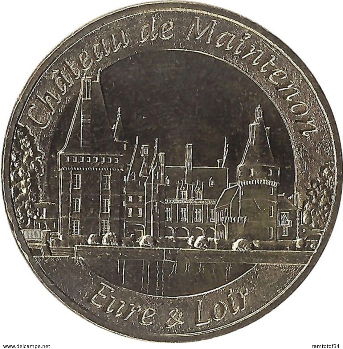 2012 MDP310 - MAINTENON - Le Château 1 (Eure & Loir) / MONNAIE DE PARIS - 2012