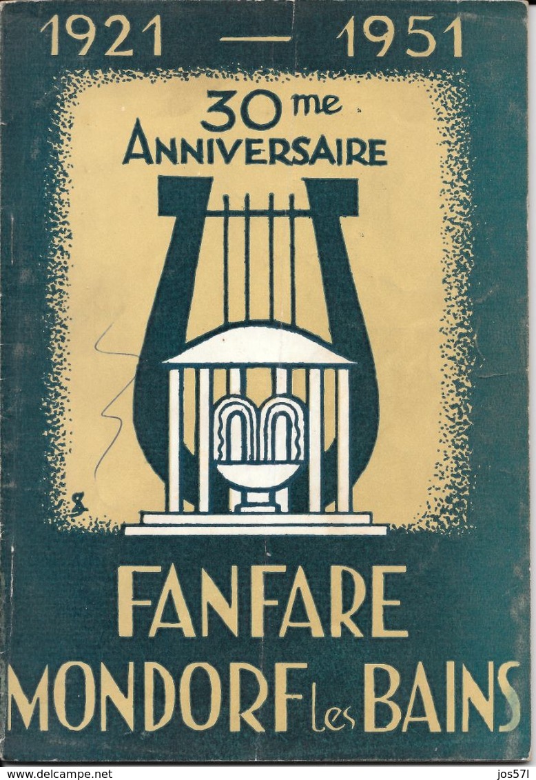 Mondorf 30 Ans  Fanfare 1951 - Historia