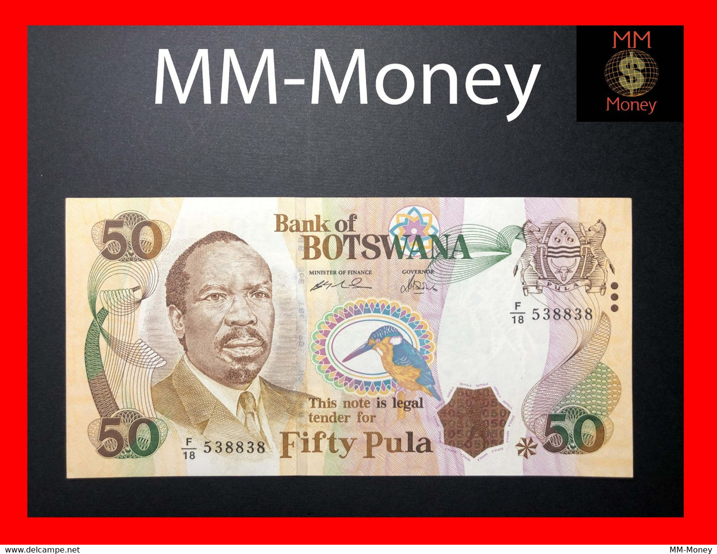 BOTSWANA 50 Pula 2000  P. 22   XF - Botswana