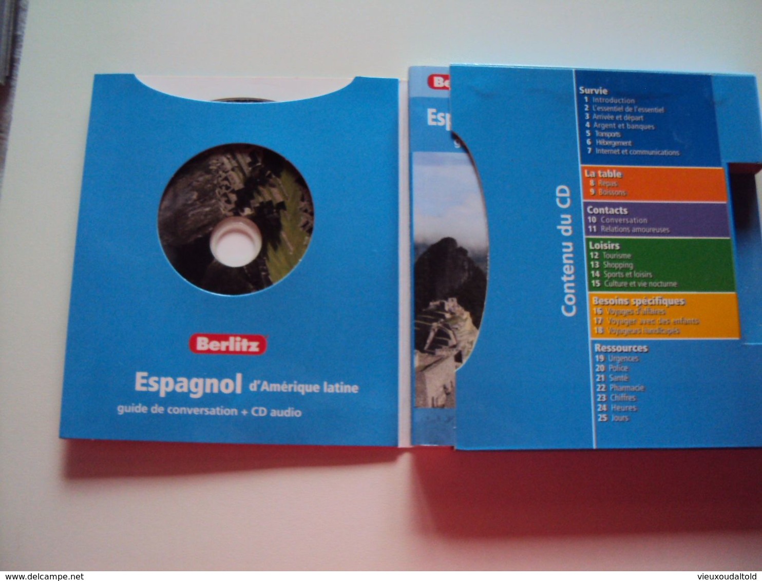 Nouveau Guide + CD Audio   Berlitz   ESPAGNOL  D'Amérique Latine - Audio-video