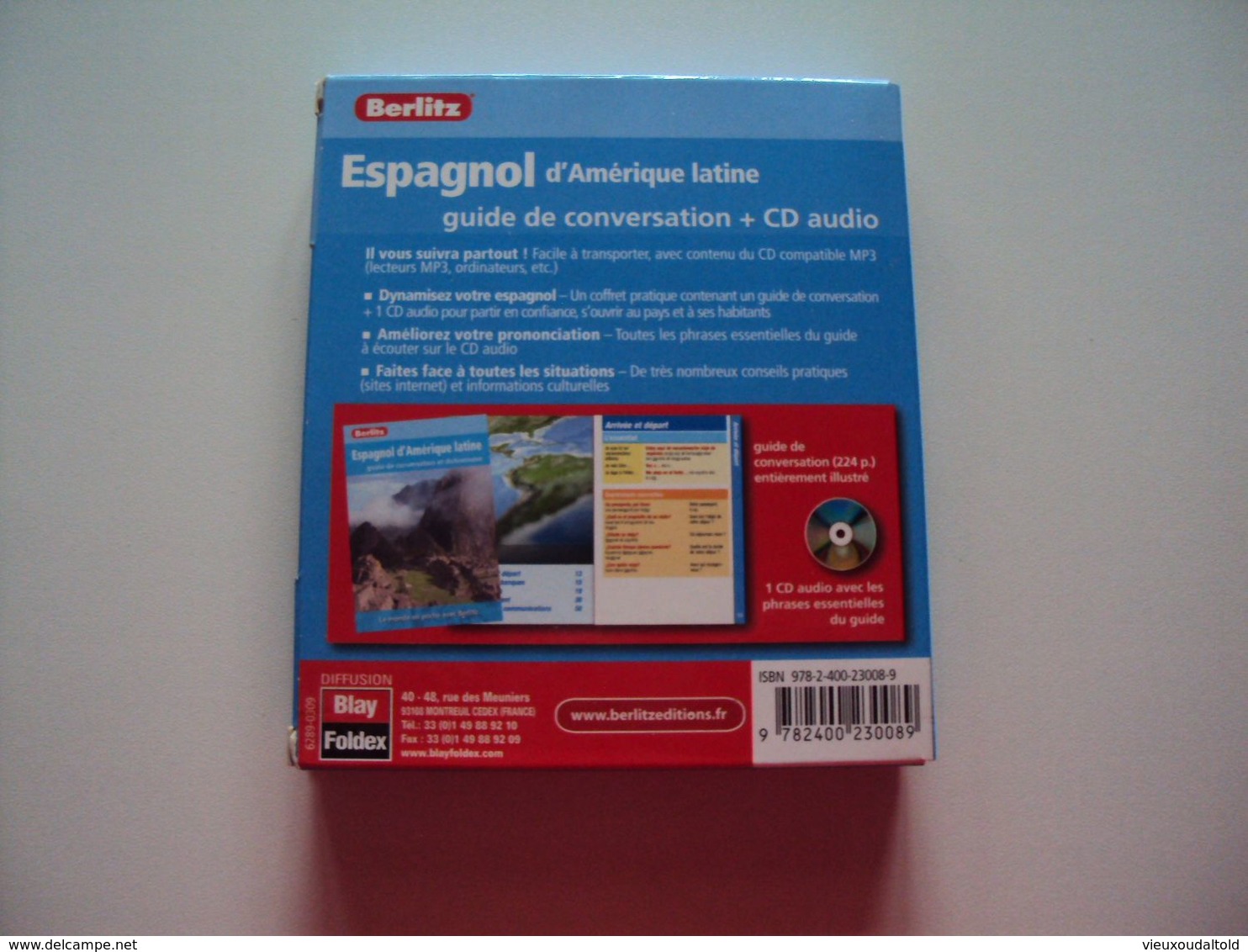 Nouveau Guide + CD Audio   Berlitz   ESPAGNOL  D'Amérique Latine - Audio-video