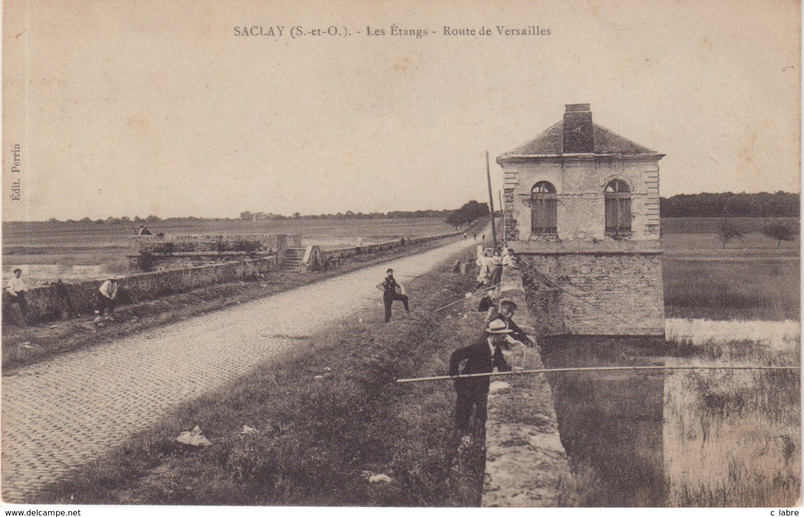 SACLAY : Les Etangs . Route De Versailles . - Saclay