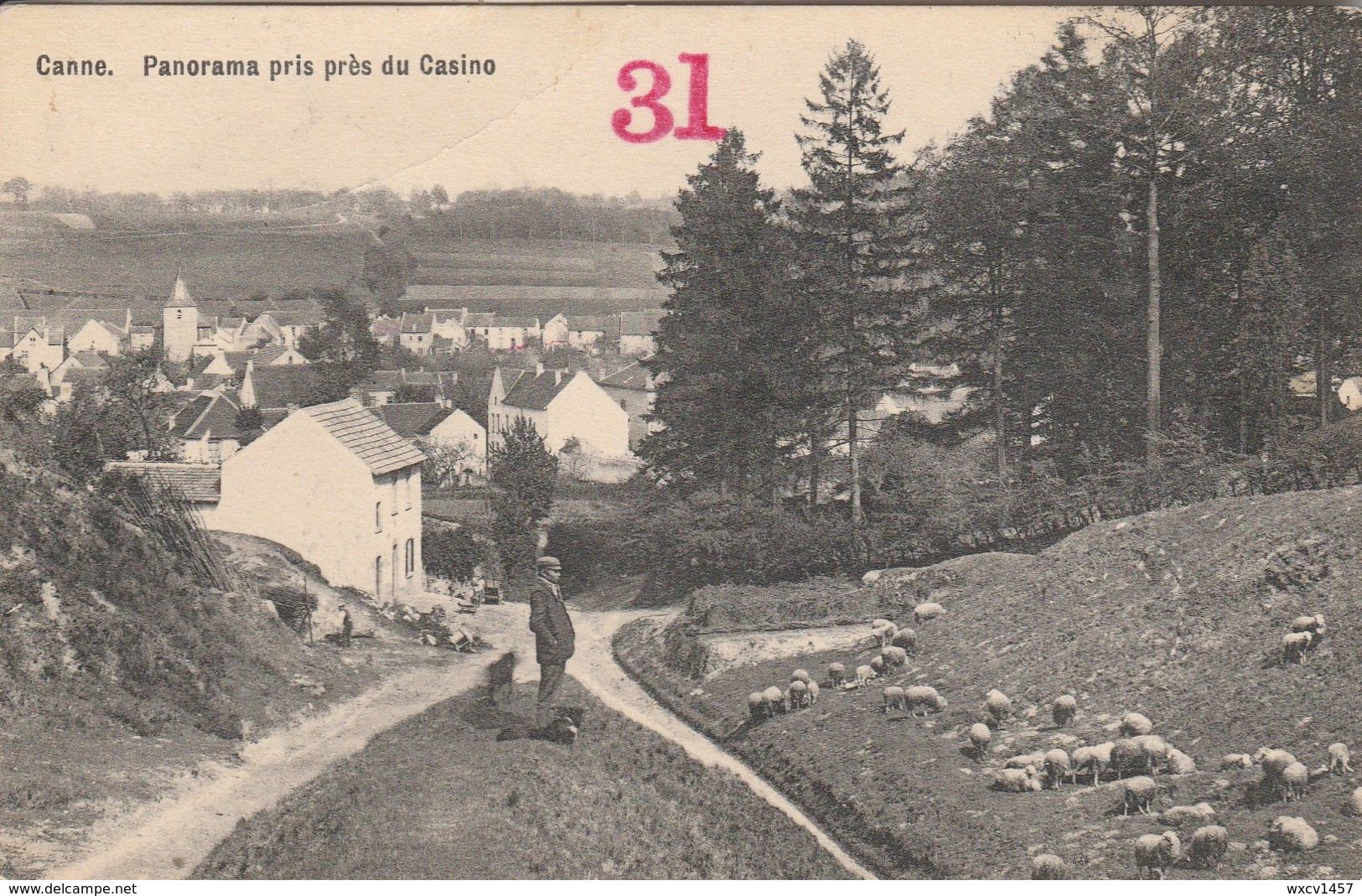 Kanne , Canne ,( Riemst ),Panorama Pris Près Du Casino ,( Maastricht Bassenge Bilzen Tongeren + Mouton - Riemst