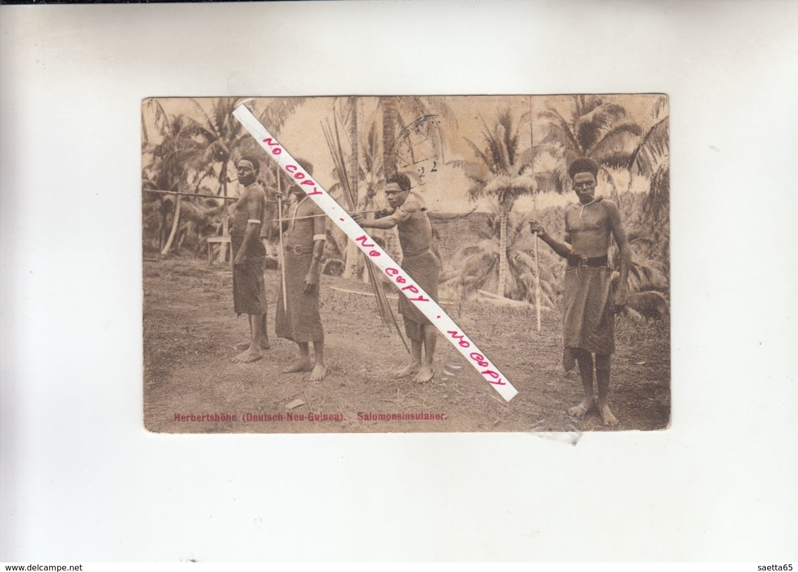 HERBERTSHOHE -DEUTSCH-NEU-GUINEA- SALOMONSINSULANER  -  1900 - Guinea