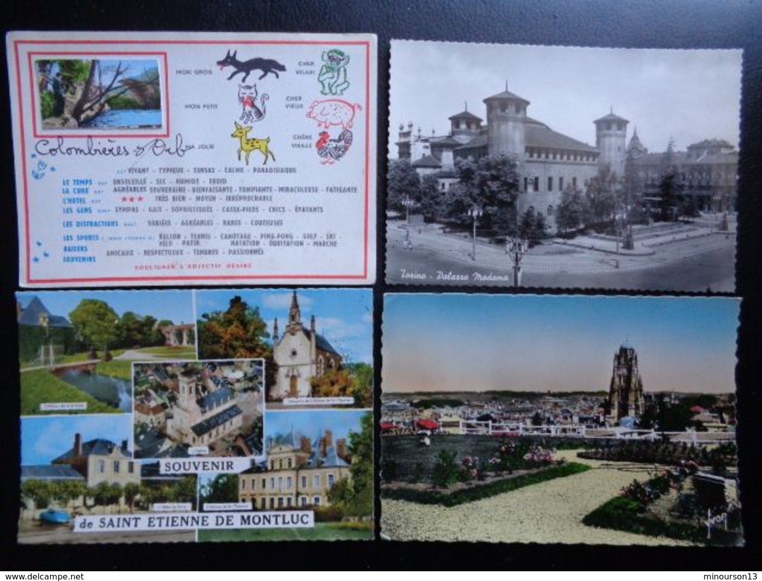 LOT DE 120 CARTES DIFFERENTES, VOIR PHOTOS