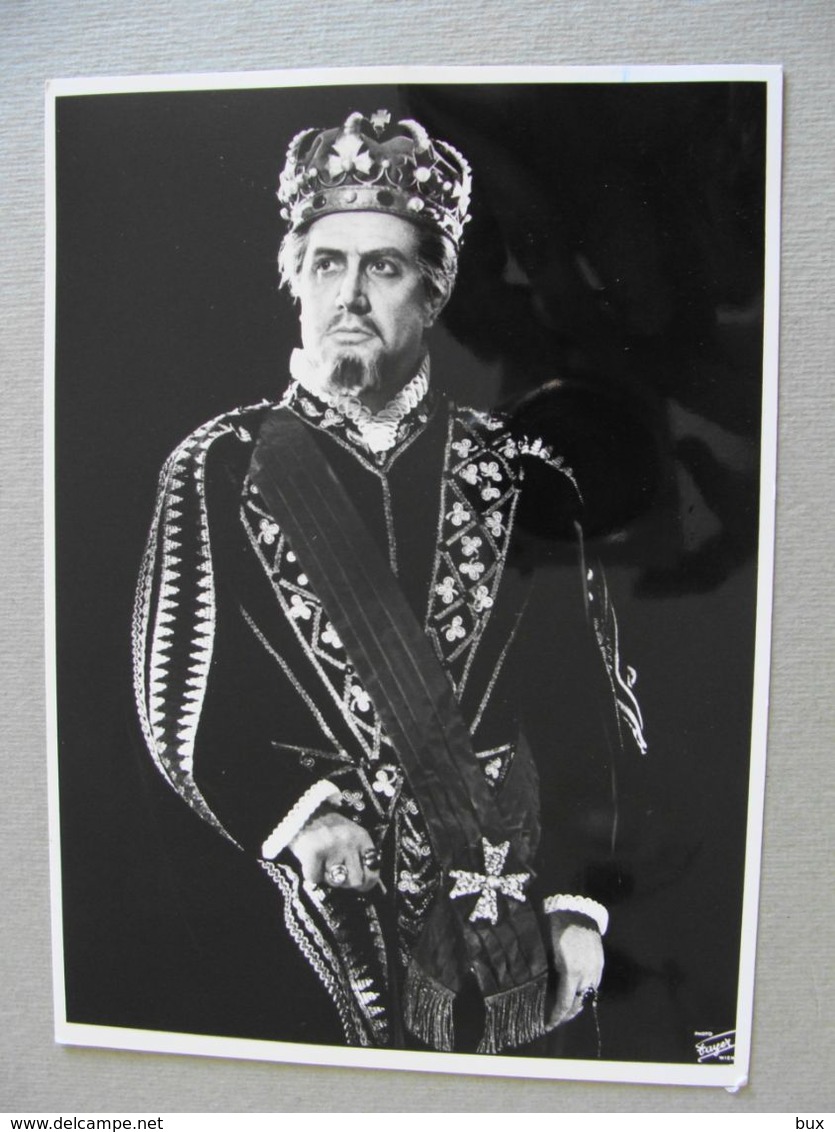 Carlo Cava Basso Foto Autografo Con Dedica  AUTOGRAFATA  ENORME FOTOTEATRO  THEATRE   Théâtre STAGIONE LIRICA OPERA - Theater, Kostüme & Verkleidung