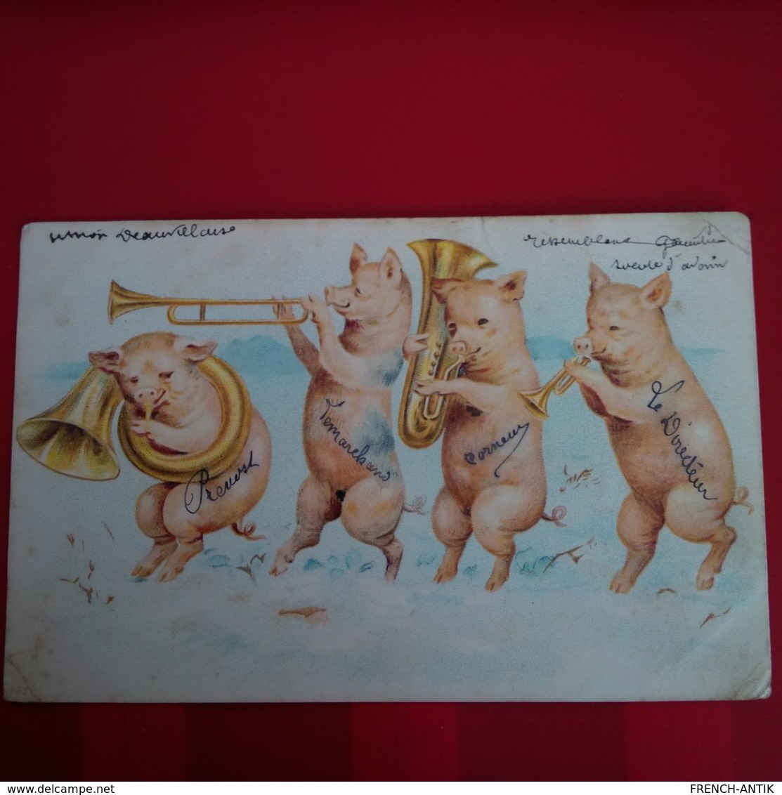 COCHONS MUSICIENS - Schweine