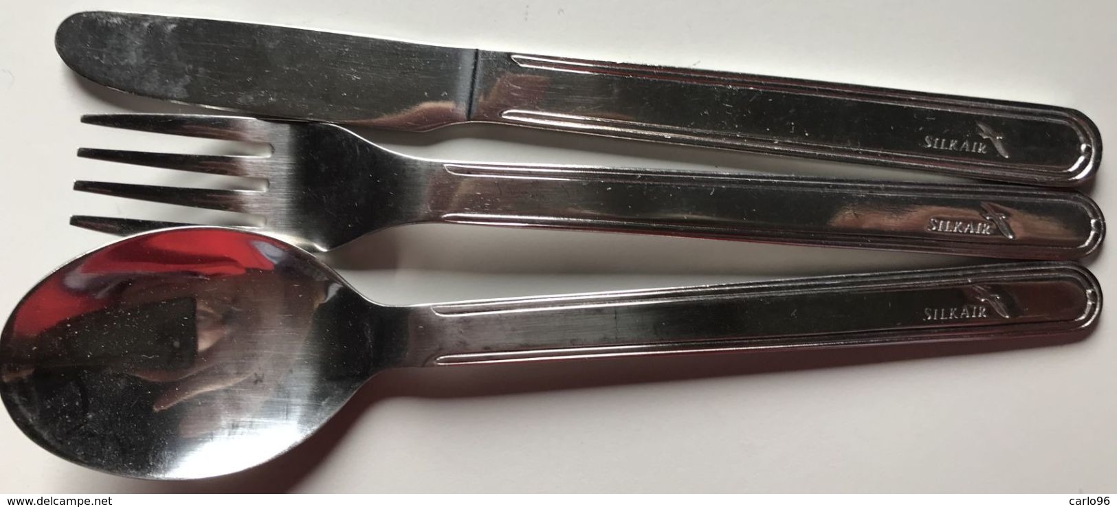 1990 SINGAPORE SILK AIR POSATE  VINTAGE - Cutlery