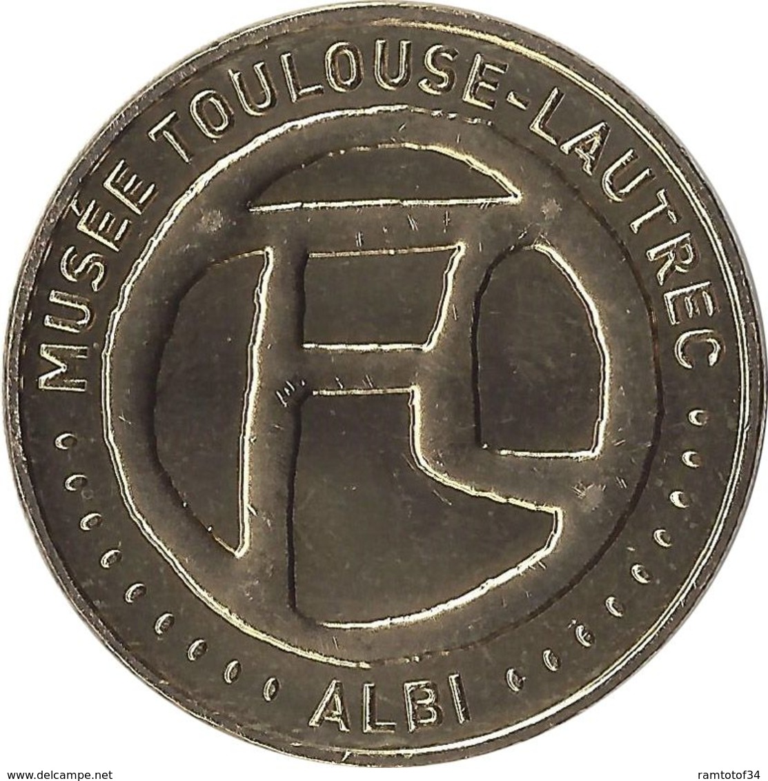 2019 MDP200 - ALBI - Musée Toulouse Lautrec 4 (signature) / MONNAIE DE PARIS - 2019