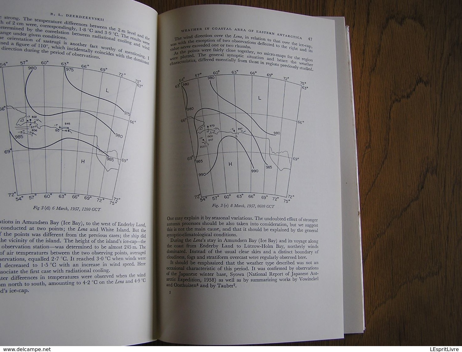 ANTARCTIC METEOROLGY Proceedings Of The Symposium Held in Melbourne Polaire Exploration Antarctique Pôle Sud Polar