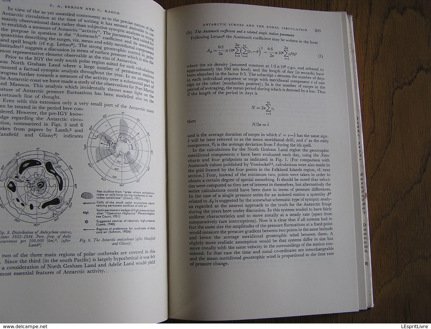 ANTARCTIC METEOROLGY Proceedings Of The Symposium Held in Melbourne Polaire Exploration Antarctique Pôle Sud Polar