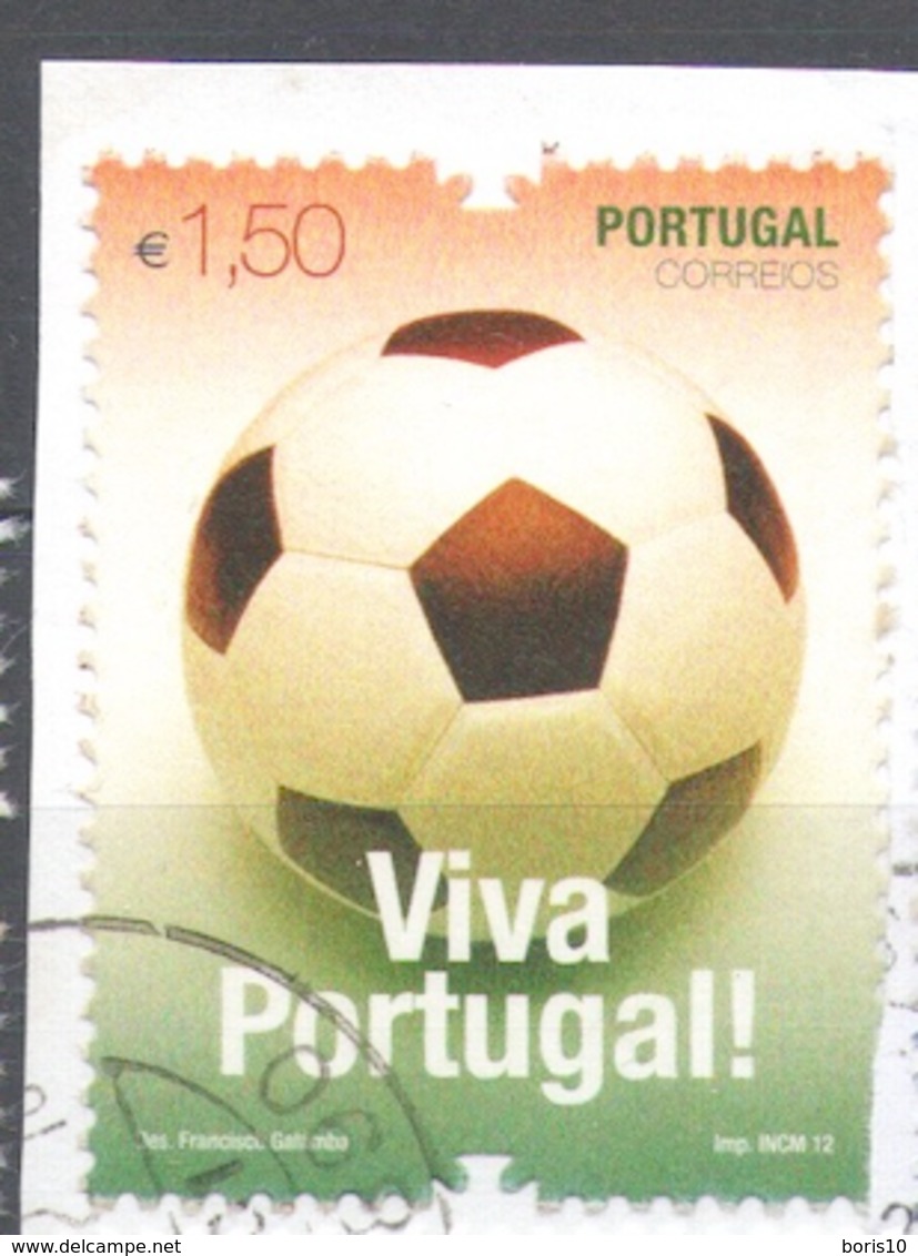 Portugal 2012 Used Football, Soccer, European Football Championship, Poland & Ukraine - Usado