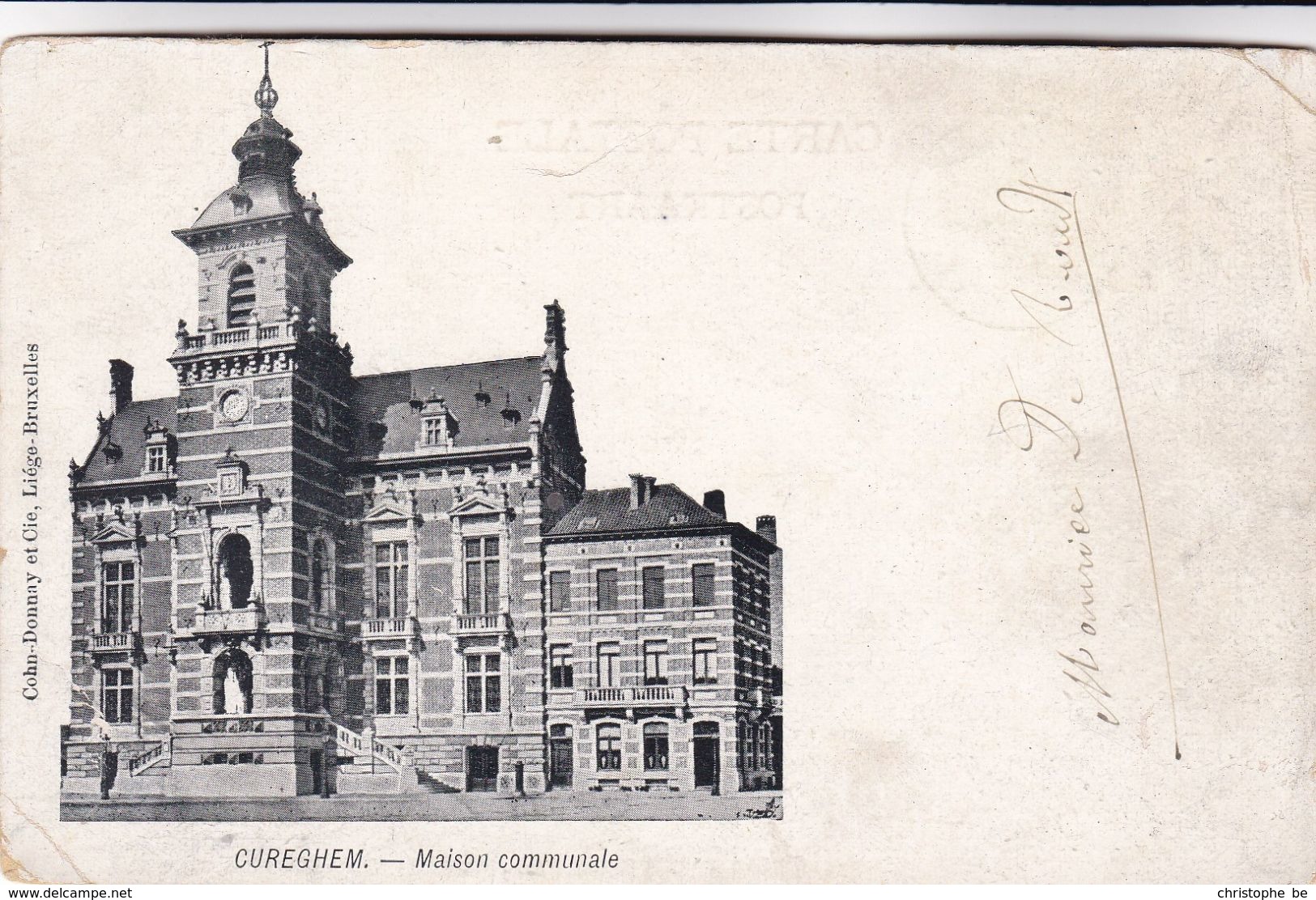 Kuregem, Cureghem, Maison Communale, Anderlecht (pk70108) - Anderlecht