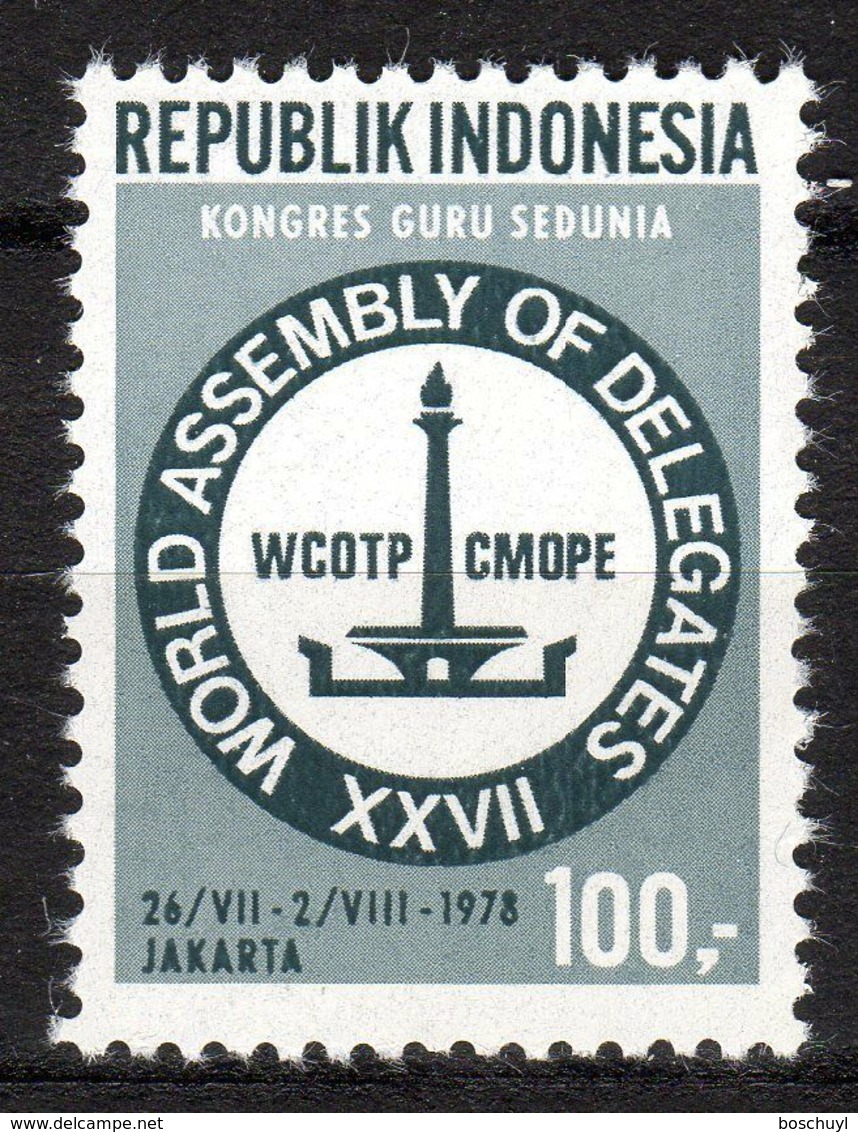 Indonesia, 1978, Teacher's Congress, Education, MNH, Michel 902 - Indonésie