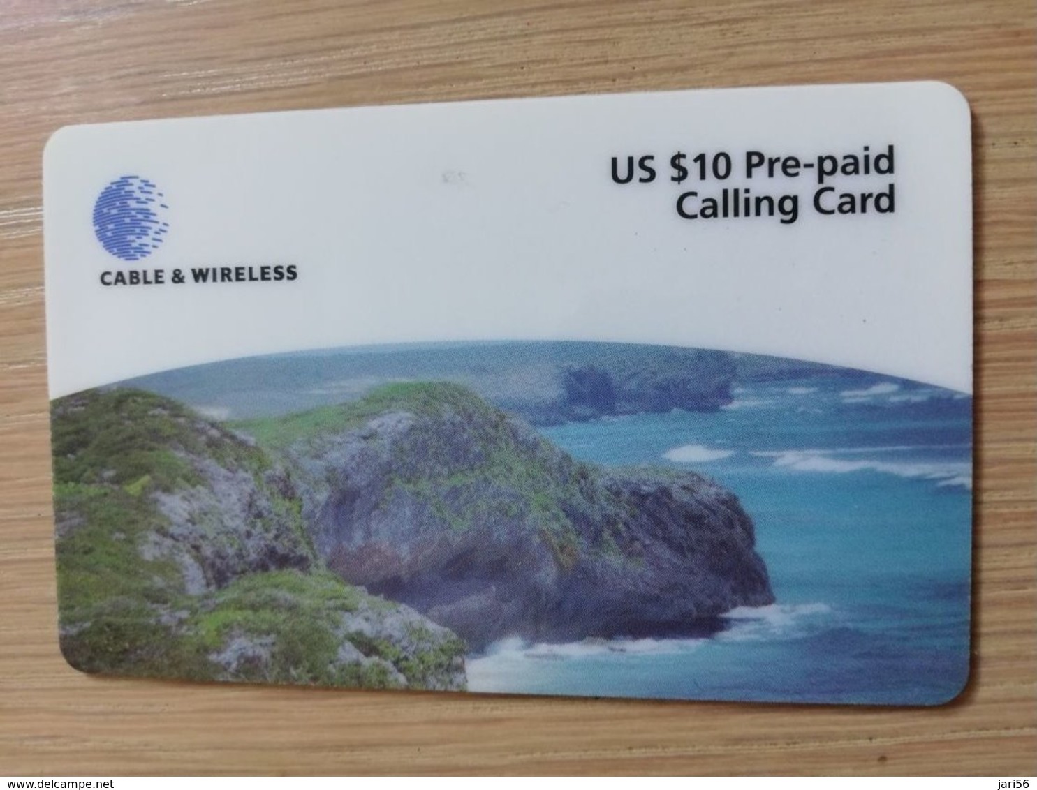 TURKS & CAICOS ISLANDS $ 10,-  NO:P4a  New  Logo C&W **2189** - Turks- En Caicoseilanden