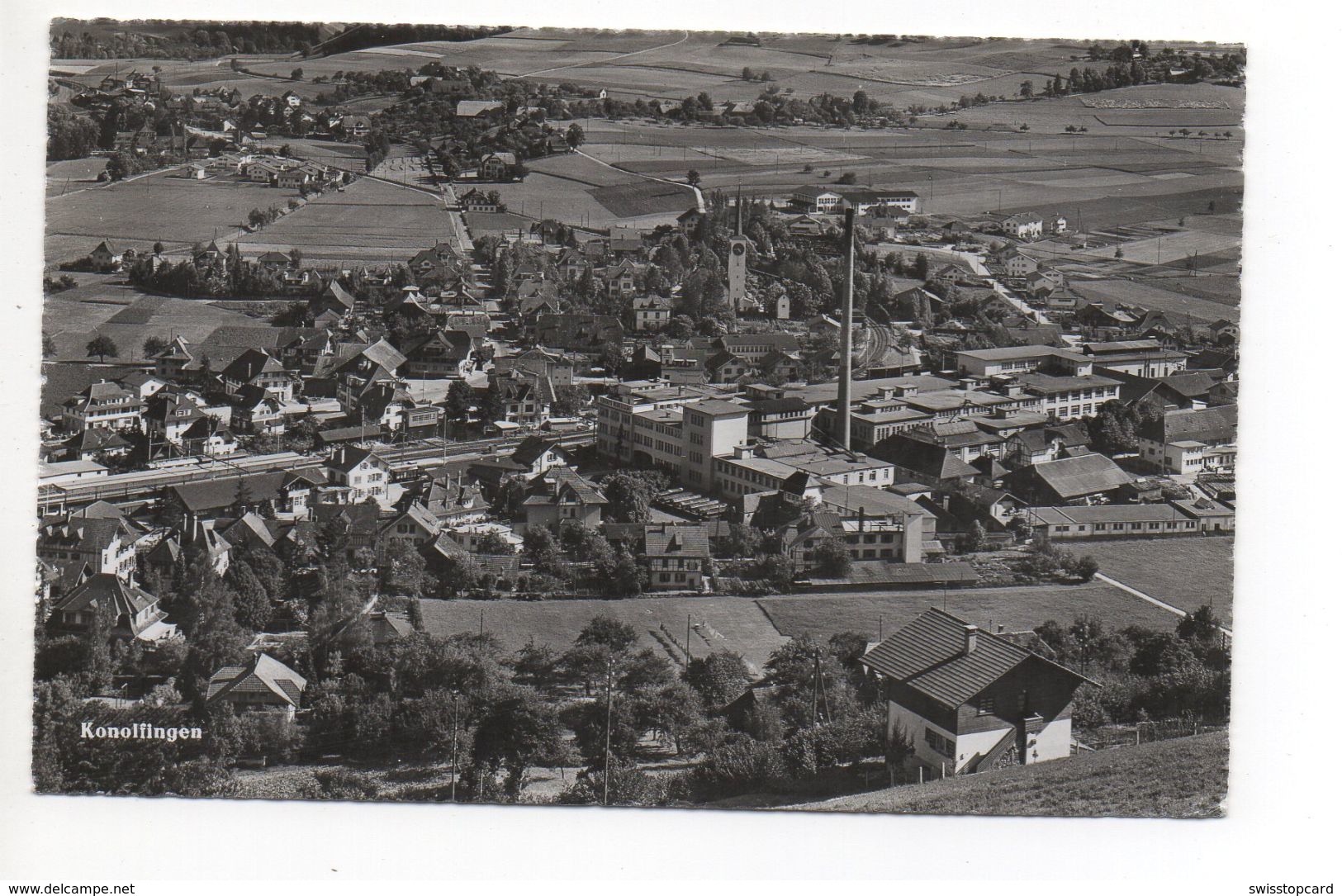 KONOLFINGEN Bahnhof Fabrik - Konolfingen