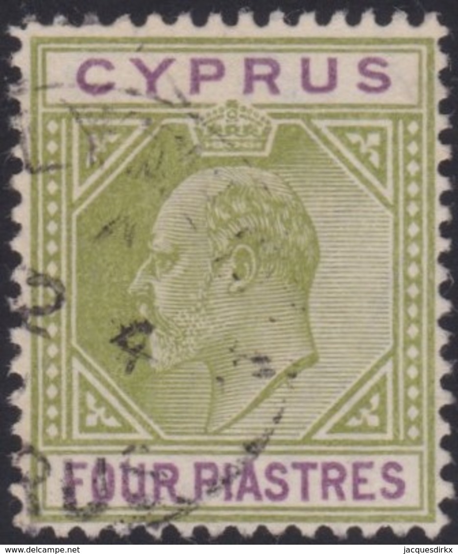 Cyprus    .    SG        .   66     .      O      .       Cancelled .   /   .   Oblitéré - Chypre (...-1960)