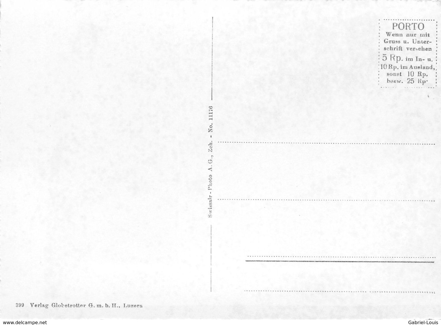 Flugaufnahme  Glarus (10 X 15 Cm) - Autres & Non Classés