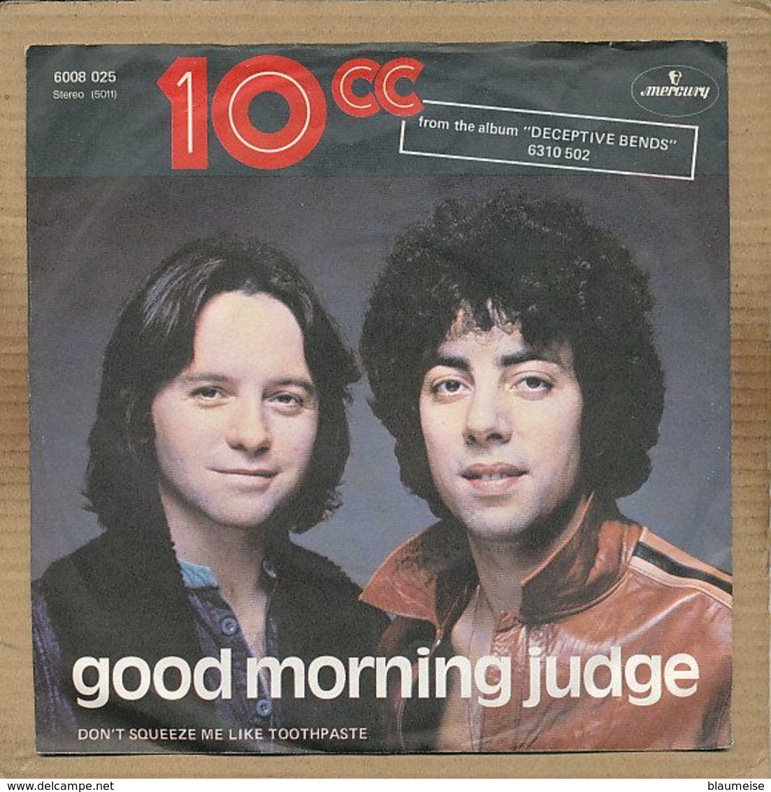 7" Single, 10 CC - Good Morning Judge - Disco, Pop