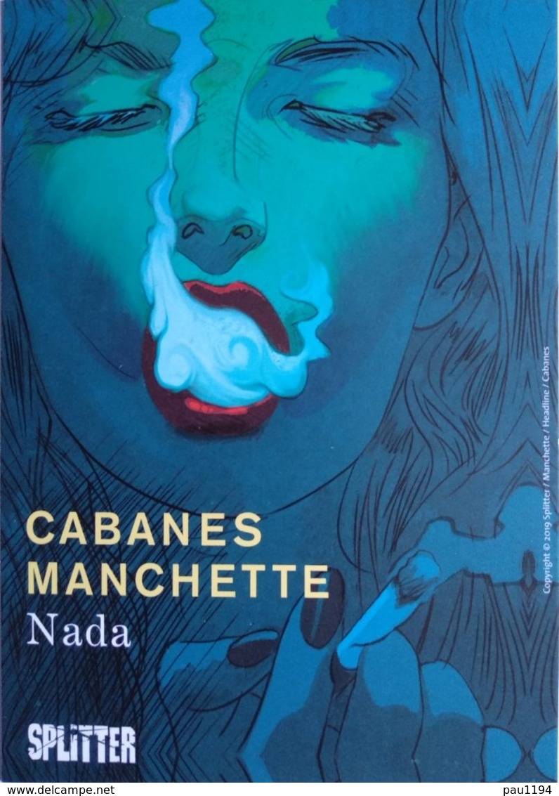 BD - Ed. Splitter - Nada - Cabanes & Manchette - Cómics