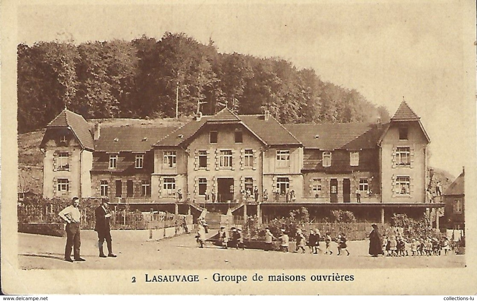 Luxembourg - Lasauvage - Groupe De Maisons Ouvrières - Edit.Th.Wirol , Luxembourg-Gare - Otros & Sin Clasificación