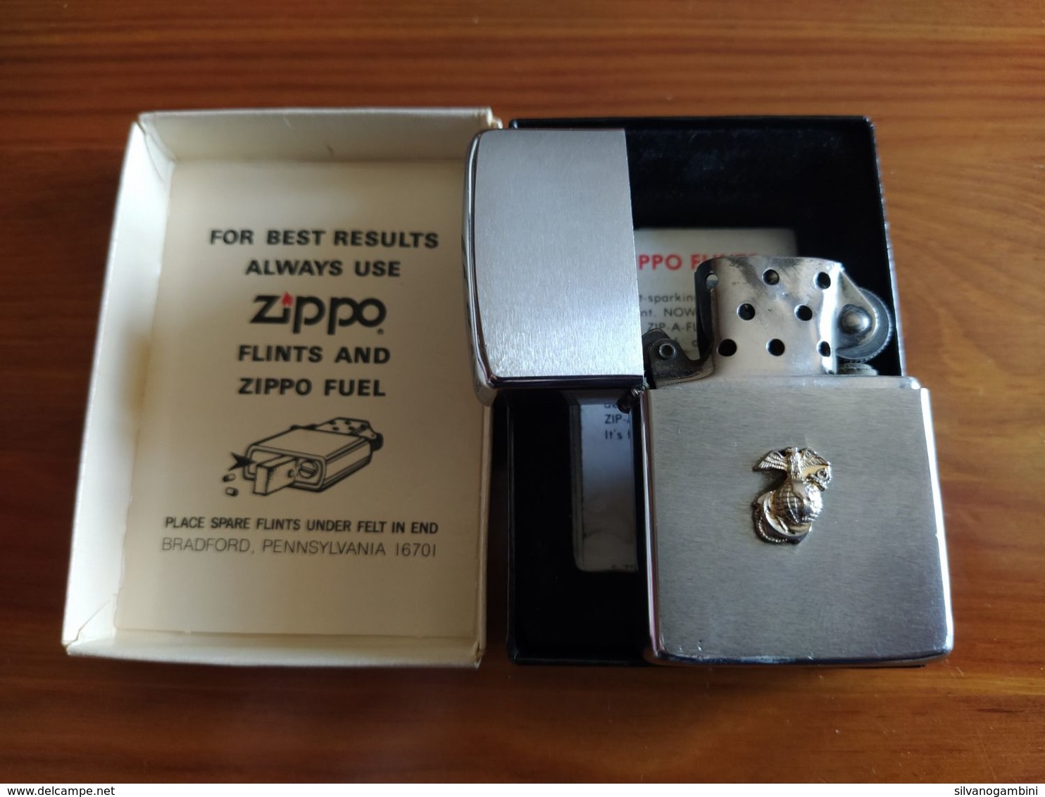 ZIPPO MARINES (CIELO-MARE-TERRA) ANNI '80 - Zippo