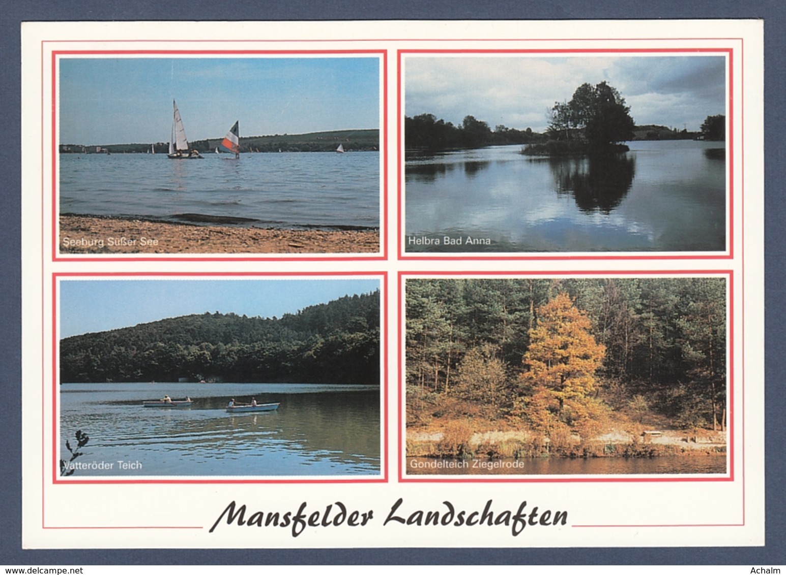 Mansfelder Landschaften - 4 Ansichten (3) - Mansfeld