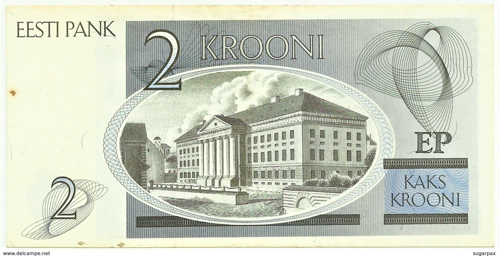 Estonia - 2 Krooni - 1992 - Pick 70 - Prefix AC - Estonia