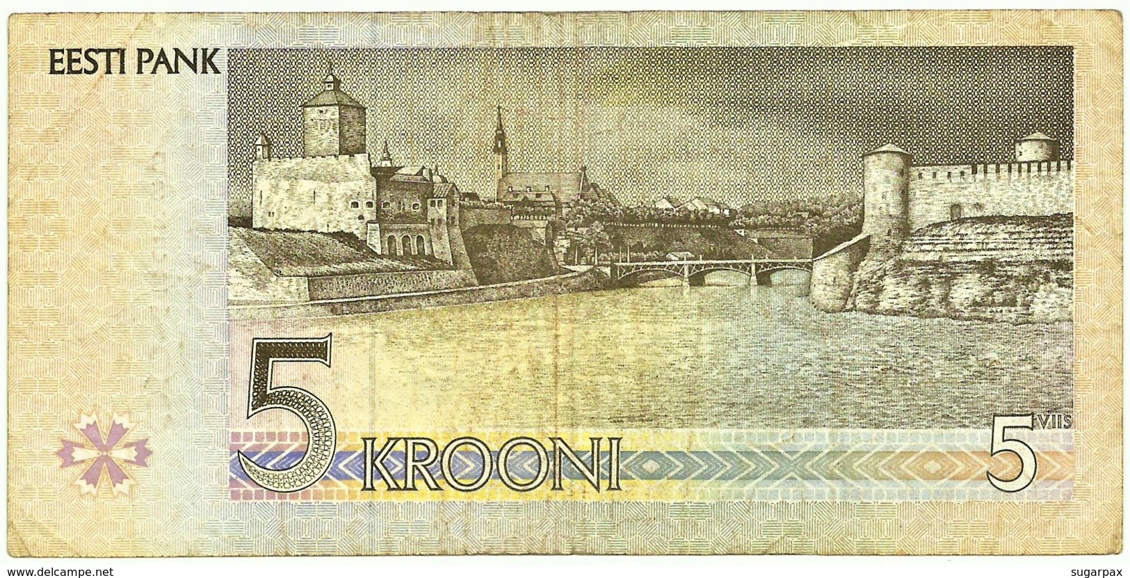Estonia - 5 Krooni - 1994  ( 97 )- Pick 76 - Prefix BS - Estonia
