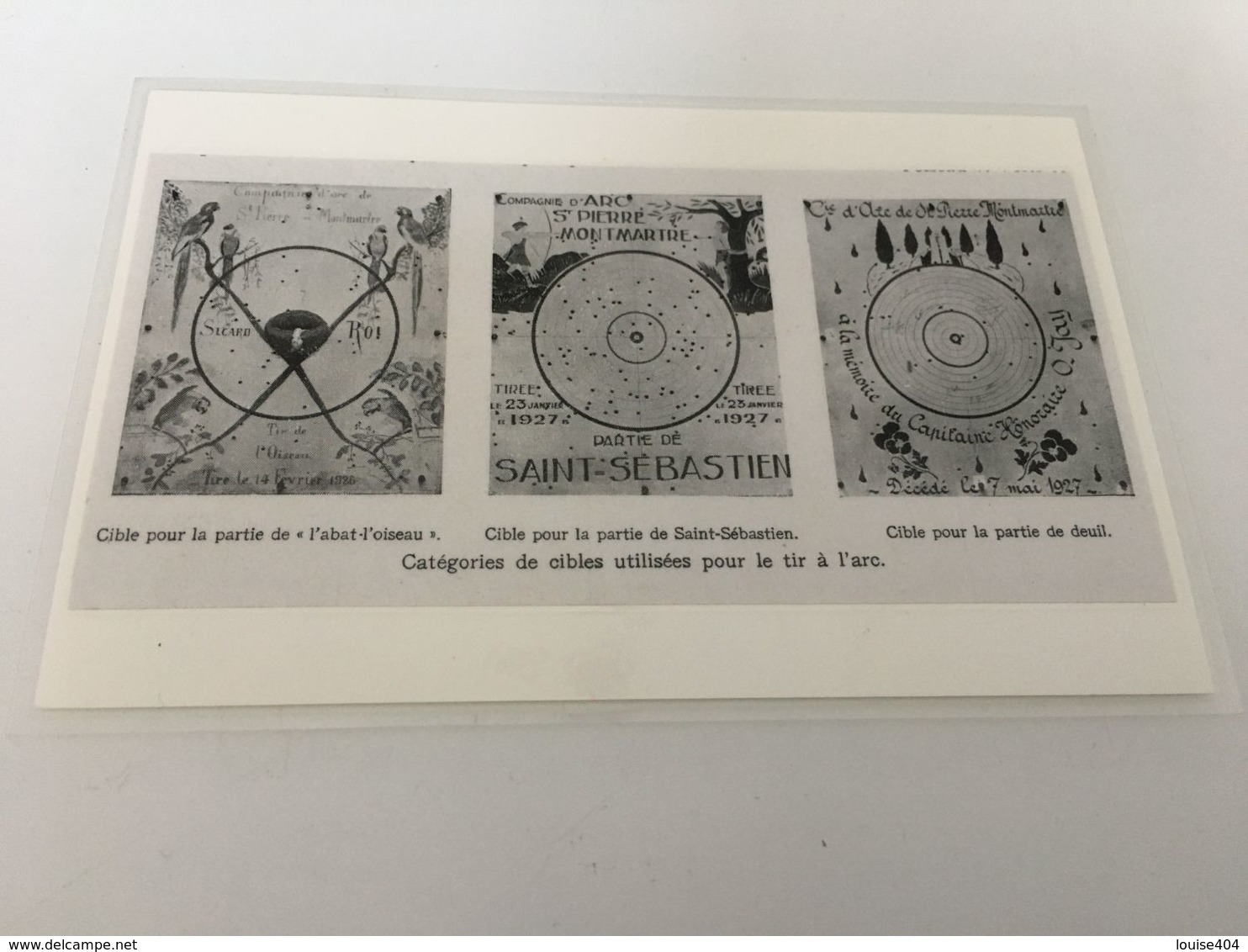 AL - 12 - Catégories De Cibles Utilisées Pour Le Tir à L'Arc - Tiro Al Arco