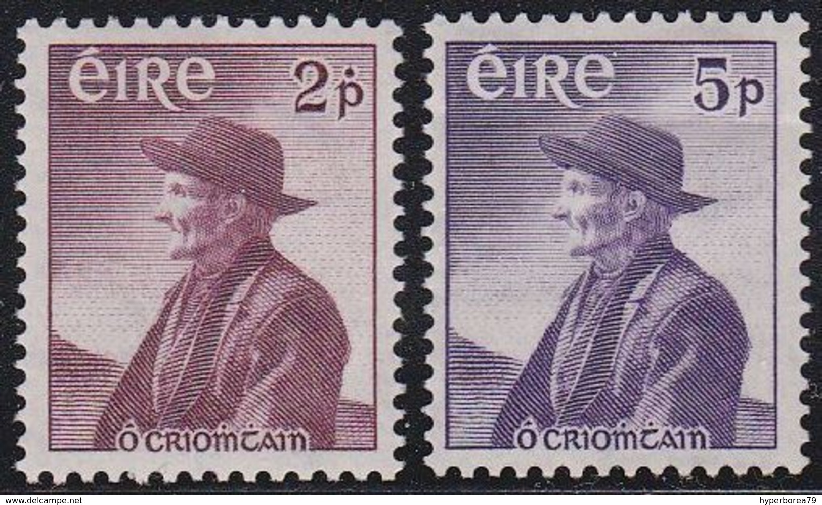 Ireland EIRE 137/38 - Tomas O'Criomhtains 1957 - MNH - Ongebruikt