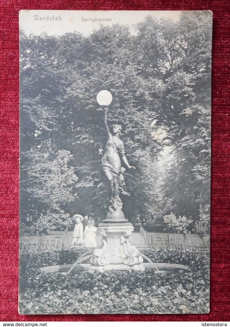 GERMANY / HAMBURG - WANDSBEK SPRINGBRUNNEN / 1910-20 - Wandsbek