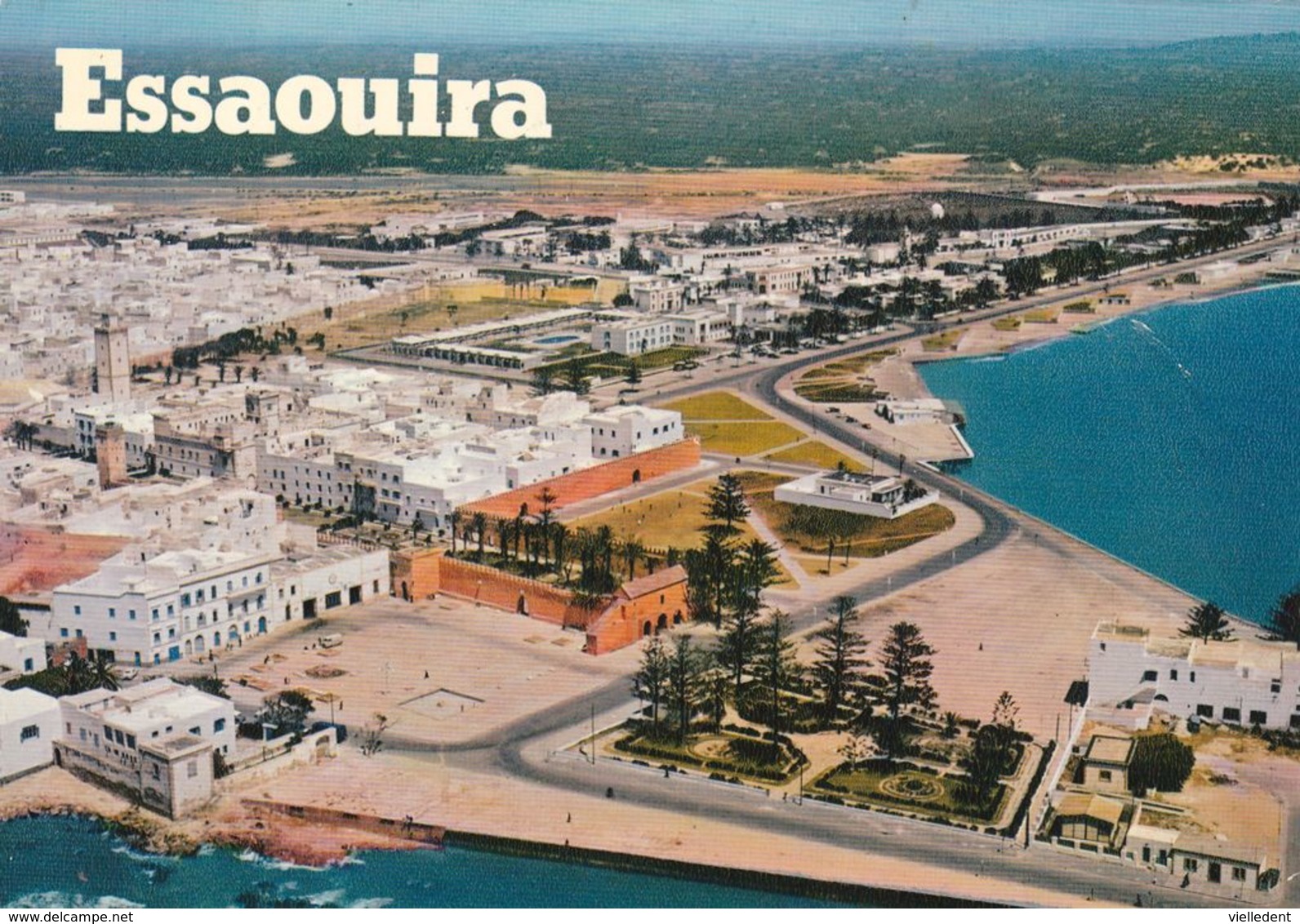 ESSAOUIRA (Maroc) - Vue Aérienne - Carte Moderne En Bon état - 2 Scans - Andere & Zonder Classificatie