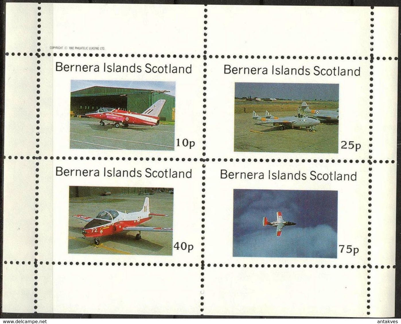 {B258} Aviation Airplanes III Sheet Of 4 MNH** LABEL Cinderella !! - Vignettes De Fantaisie