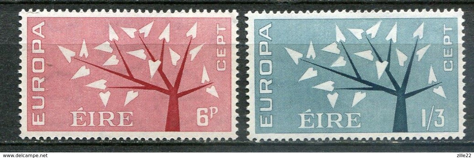 Ireland Mi# 155-6 Postfrisch/MNH - Europa CEPT - Nuovi