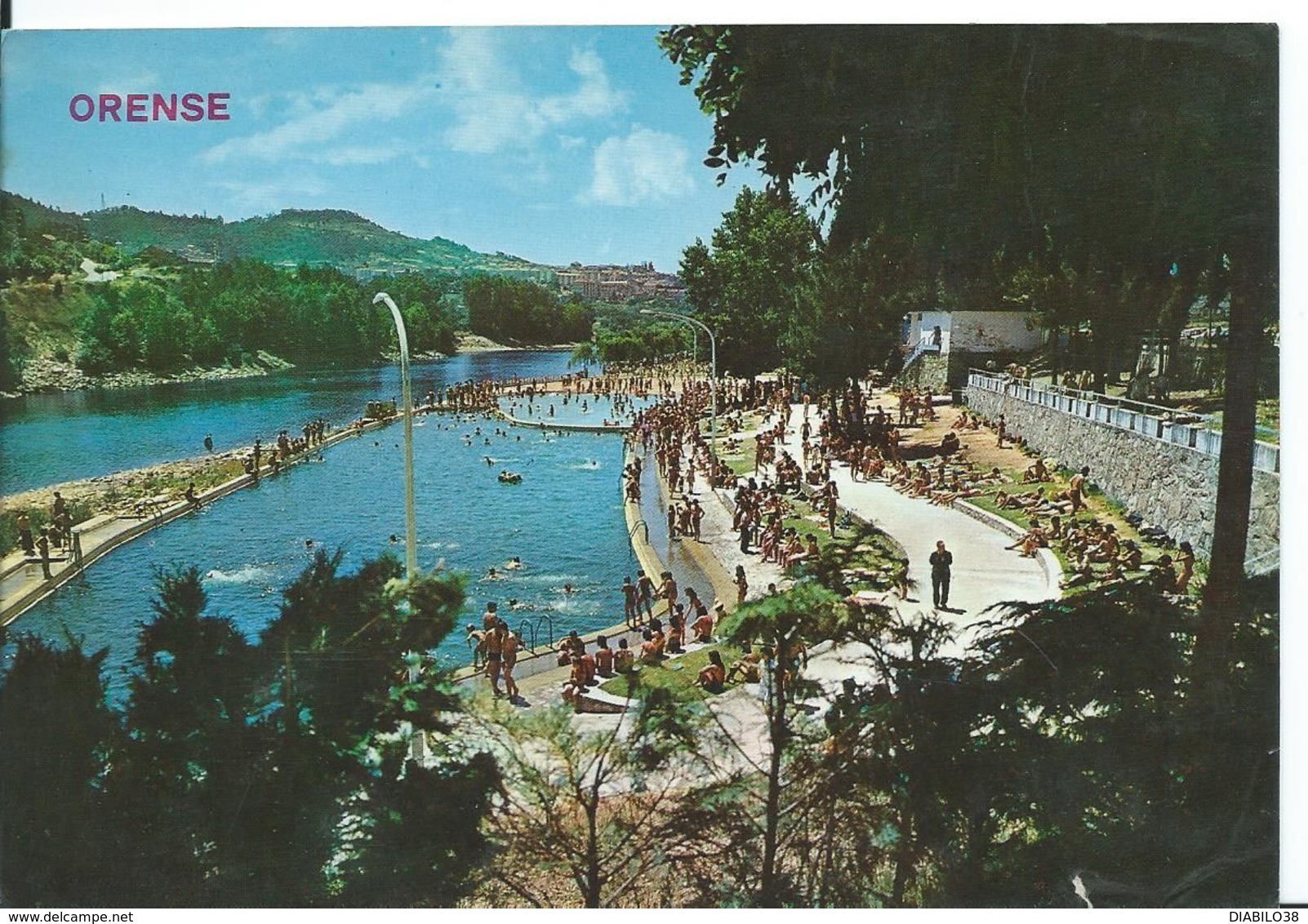 ORENSE    ( ESPAGNE )   PISCINE DE OIRA - Orense