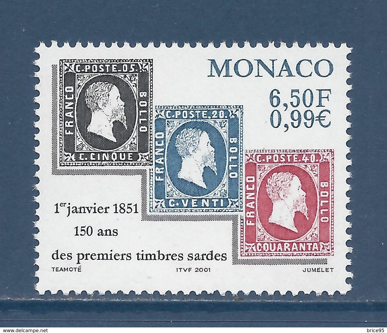 Monaco - YT N° 2283 - Neuf Sans Charnière - 2000 - Unused Stamps