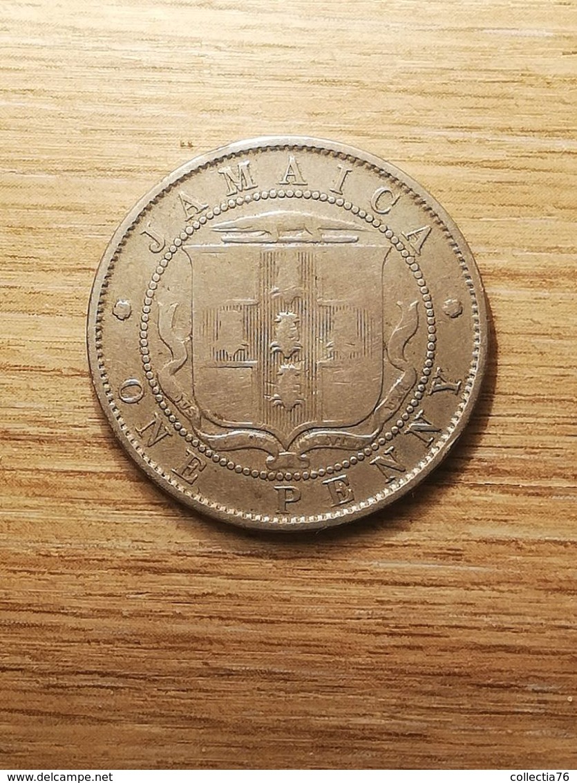 COIN MONNAIE JAMAIQUE JAMAICA GEORGE V ONE PENNY 1920 - Jamaique