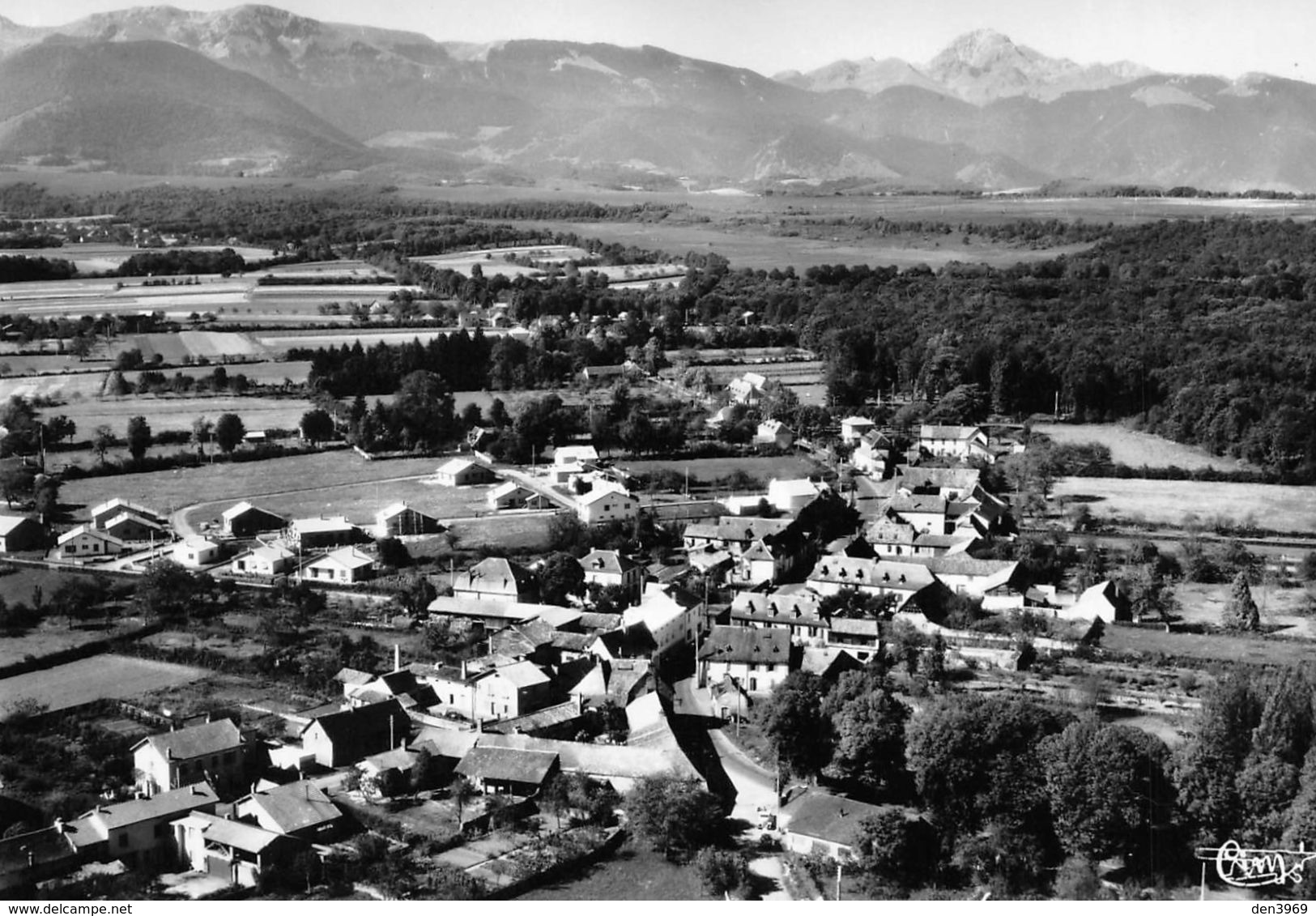 La BARTHE-de-NESTE - Vue Générale Aérienne - La Chaîne Des Pyrénées Et Pic Du Midi De Bigorre - La Barthe De Neste