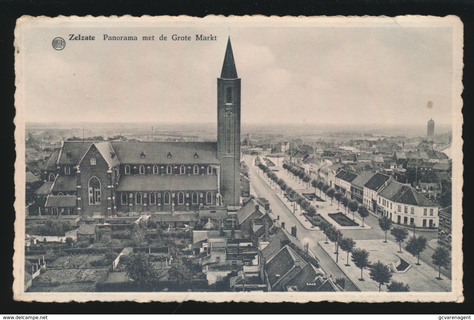 ZELZATE  PANORAMA MET DE GROTE MARKT - Zelzate