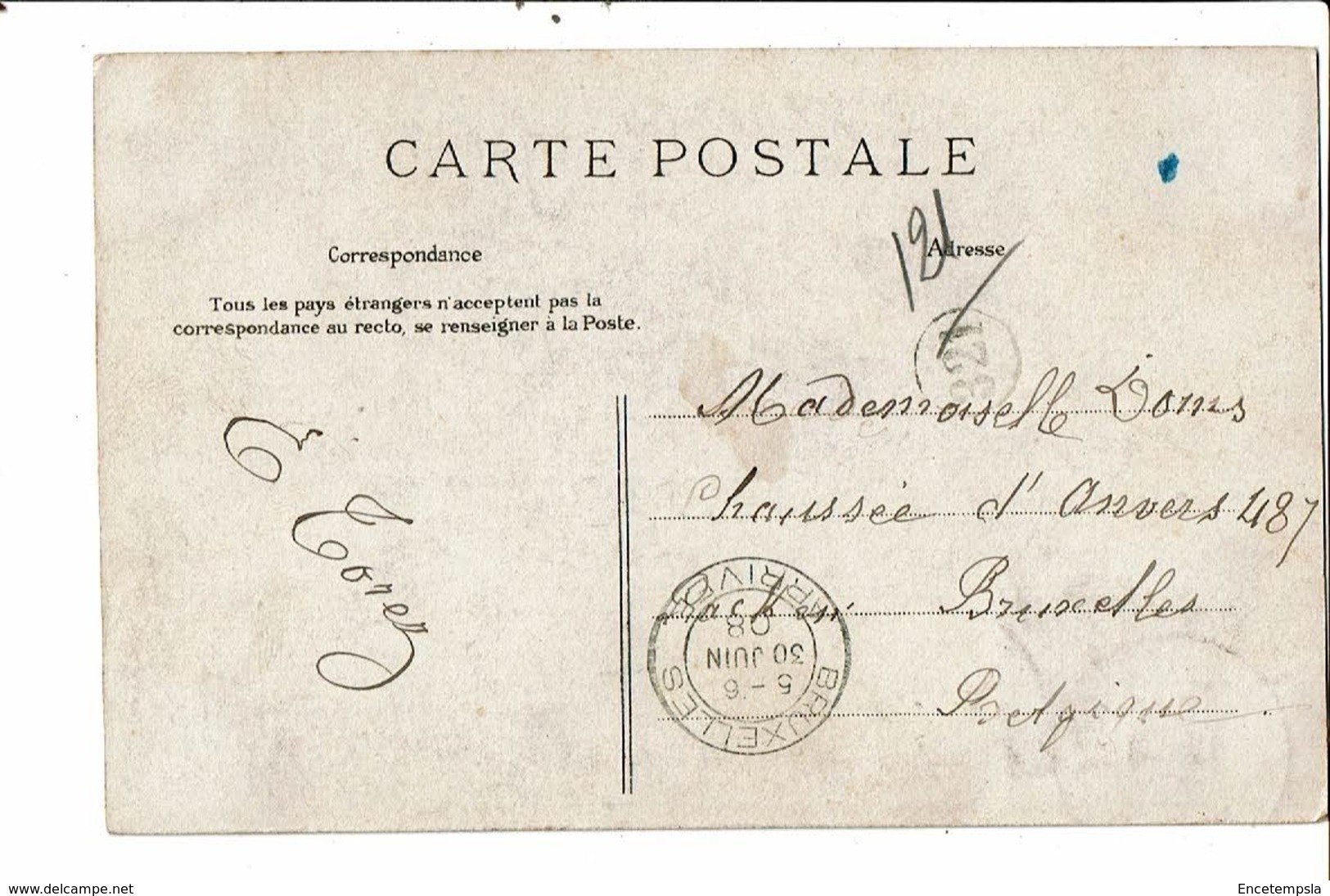 CPA - Carte Postale France Dorignies Lez Douai-L'église--1908- VM17535 - Douai